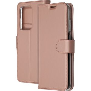 Accezz Wallet Softcase Bookcase voor de Samsung Galaxy S20 Ultra - Rosé Goud