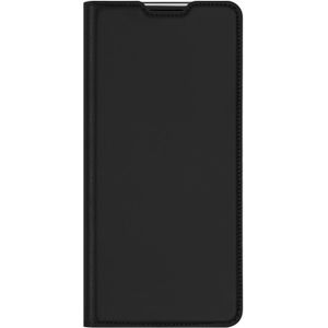 Dux Ducis Slim Softcase Bookcase voor de Samsung Galaxy A02s - Zwart