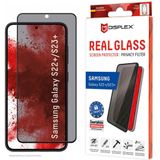 Displex Screenprotector Privacy Glass Full Cover voor de Samsung Galaxy S23 Plus
