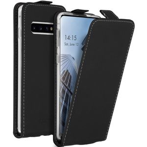 Accezz Flipcase voor Samsung Galaxy S10 - Zwart