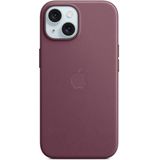 Apple FineWoven Backcover MagSafe voor de iPhone 15 - Mulberry