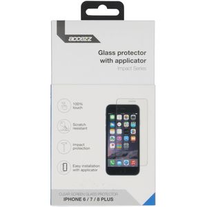 Accezz Glass Screenprotector + Applicator voor de iPhone 8 Plus / 7 Plus / 6(s) Plus