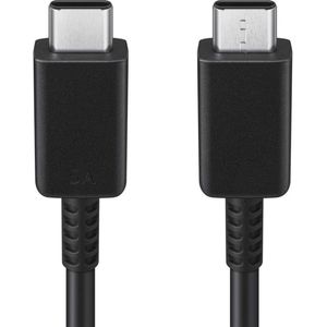 USB-C naar USB-C kabel 5A voor de Samsung Galaxy A70 - 1 meter - Zwart