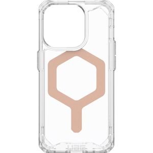 UAG Plyo Backcover Magsafe voor de iPhone 15 Pro - Ice / Rosé Goud