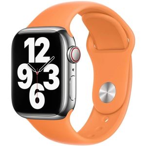 Sport Band voor de Apple Watch Series 1-9 / SE / Ultra (2) - 42/44/45/49 mm - Marigold