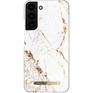 iDeal of Sweden Fashion Backcover voor de Samsung Galaxy S22 Plus - Carrara Gold