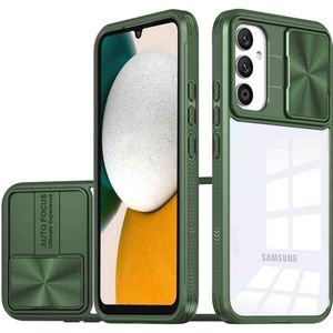 iMoshion Camslider Backcover voor de Samsung Galaxy A34 (5G) - Donkergroen