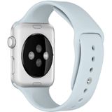 iMoshion Siliconen bandje voor de Apple Watch Series 1-8 / SE / Ultra - 42/44/45/49 mm  - Lichtblauw
