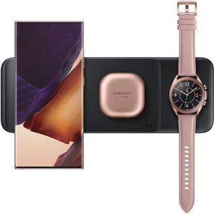 Wireless Charger Trio Samsung / Galaxy Watch / Galaxy Buds - Zwart