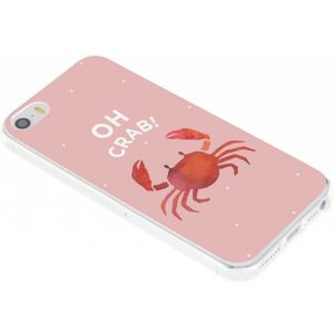 Design Backcover voor iPhone SE / 5 / 5s - Oh Crab