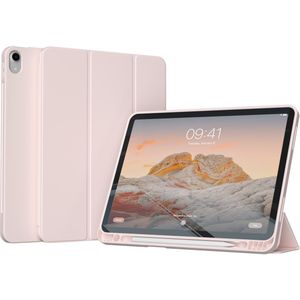 Accezz Smart Silicone Bookcase voor de iPad 11 (2025) 11 inch / iPad 10 (2022) 10.9 inch  - Roze