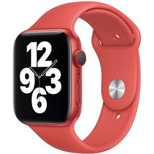 Sport Band voor de Apple Watch Series 1-9 / SE - 38/40/41 mm - Crimson Red