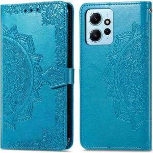 iMoshion Mandala Bookcase voor de Xiaomi Redmi Note 12 (4G) - Turquoise