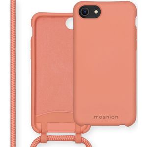 iMoshion Color Backcover met afneembaar koord voor de iPhone SE (2022 / 2020) / 8 / 7 - Peach