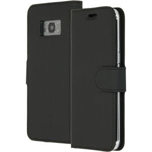 Accezz Wallet Softcase Bookcase voor Samsung Galaxy S8 - Zwart