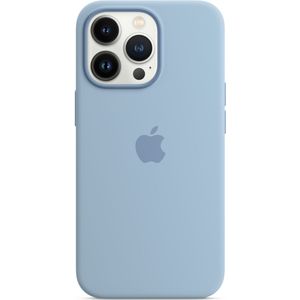 Apple Silicone Backcover MagSafe voor de iPhone 13 Pro - Blue Fog