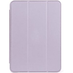 Decoded Textured Sillicon Slim Cover voor de Apple iPad 11 (2025) 11 inch A16 / iPad 10 (2022) 10.9 inch - Lavender