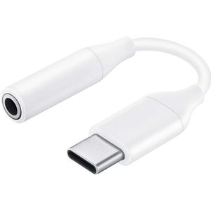 Samsung USB-C Naar 3,5mm Audio Jack Adapter Kabel - EE-UC10JUWE - Wit