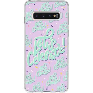 Design Backcover voor de Samsung Galaxy S10 - Celebrate