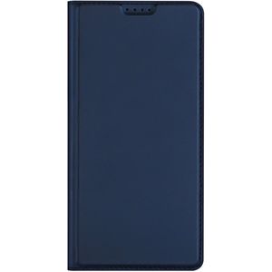 Dux Ducis Slim Softcase Bookcase voor de Nokia G22 - Donkerblauw