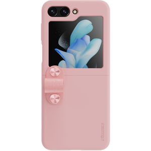 Nillkin Flex Flip Case voor de Samsung Galaxy Z Flip 5 - Roze