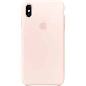 Apple Silicone Backcover voor iPhone Xs Max - Pink Sand