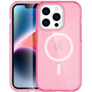imoshion Sparkle Backcover met MagSafe voor de Apple iPhone 14 Pro Max - Glitter Roze