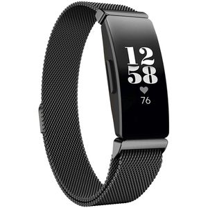 iMoshion Milanees Watch bandje voor de Fitbit Inspire - Zwart