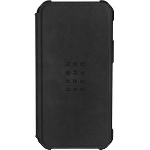 UAG Metropolis Bookcase voor de iPhone 12 Mini - Leather Black