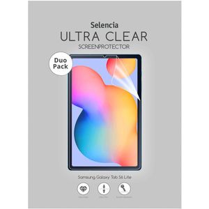 Selencia Duo Pack Ultra Clear Screenprotector voor de Samsung Galaxy Tab S6 Lite / Tab S6 Lite (2022) / Tab S6 Lite (2024)