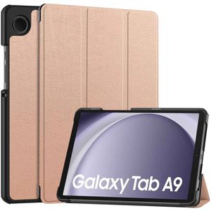 iMoshion Trifold Bookcase voor de Samsung Galaxy Tab A9 8.7 inch - Rosé Goud