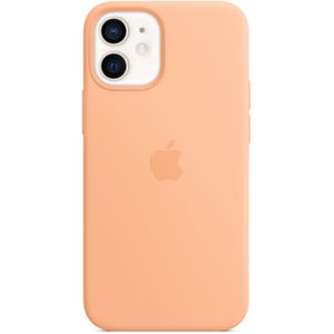 Apple Silicone Backcover MagSafe voor de iPhone 12 Mini - Cantaloupe