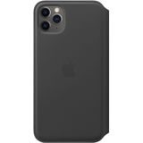 Apple Leather Folio Bookcase voor de iPhone 11 Pro Max - Black