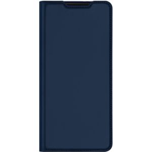 Dux Ducis Slim Softcase Bookcase voor de Samsung Galaxy S21 Plus - Donkerblauw