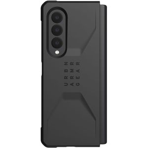 UAG Civilian Backcover voor de Samsung Galaxy Z Fold3 - Zwart