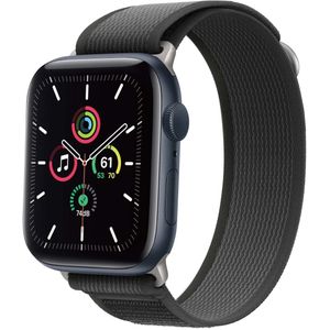 iMoshion Nylon Trail bandje voor de Apple Watch Series 1-9 / SE - 38/40/41 mm - Zwart