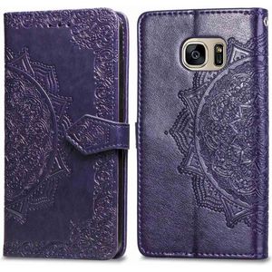 imoshion Mandala Bookcase voor de Samsung Galaxy S7 - Paars
