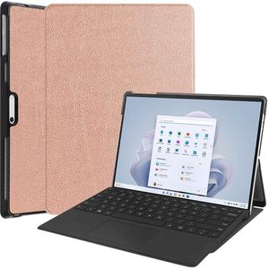 imoshion Trifold Bookcase voor de Microsoft Surface Pro 9 / Pro 10 / Pro 11 - Rosé Goud