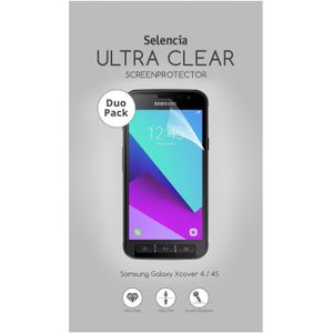 Selencia Duo Pack Ultra Clear Screenprotector voor de Samsung Galaxy Xcover 4 / 4S