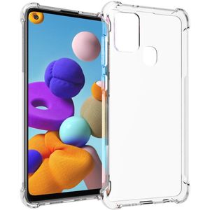 iMoshion Shockproof Case voor de Samsung Galaxy A21s - Transparant