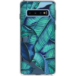 Design Backcover voor de Samsung Galaxy S10 - Blue Botanic