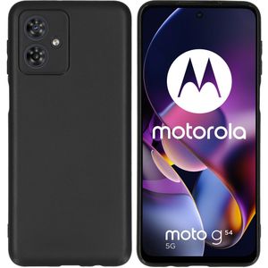 iMoshion Color Backcover voor de Motorola Moto G54 - Zwart