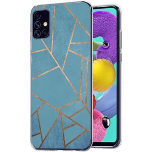 iMoshion Design hoesje voor de Samsung Galaxy A51 - Grafisch Koper / Blauw