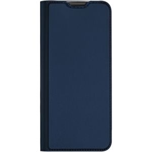 Dux Ducis Slim Softcase Bookcase voor de Motorola Moto G52 / G82 - Blauw