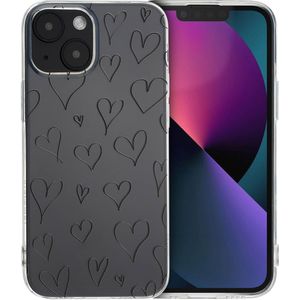 iMoshion Design hoesje voor de iPhone 13 Mini - Hearts