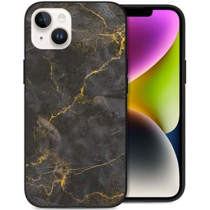 iMoshion Design hoesje voor de iPhone 14 - Black Marble