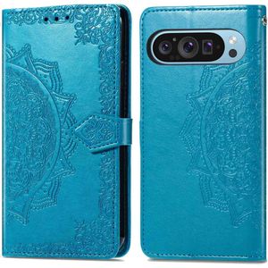 imoshion Mandala Bookcase voor de Google Pixel 9 Pro XL - Turquoise