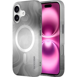 Incase Halo Case MagSafe voor de Apple iPhone 16 - Oil Slick Smoke