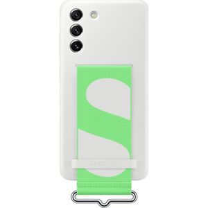 Originele Silicone Cover Strap voor de Samsung Galaxy S21 FE - White