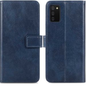 iMoshion Luxe Bookcase voor de Samsung Galaxy A03s - Donkerblauw